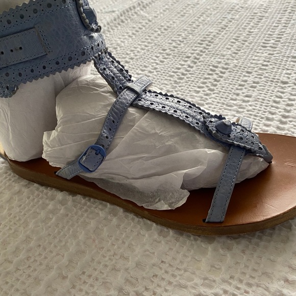 Balenciaga  ankle strap flat sandals - Picture 4 of 13